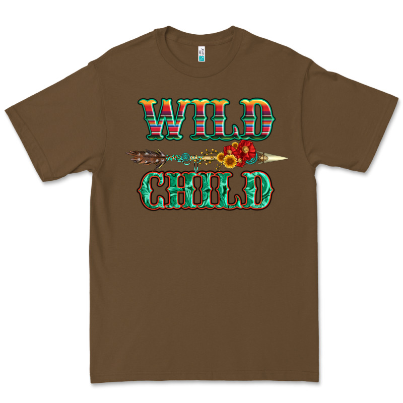 Wild Chıld Serape Sunflower And Gemstone With Arrow Premium Tee by Artiststas | Teevron