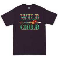 Plum wild chıld serape sunflower and gemstone with arrow Premium Tee - Artiststas