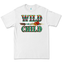 White wild chıld serape sunflower and gemstone with arrow Premium Tee - Artiststas
