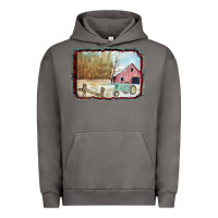 Pigment Tornado Christmas Barn Tractor Snow Urban Hoodie - Bettercallsaul