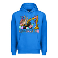 True Royal Egg Cavator Easter Premium Hoodie - BundleAndBundleShop