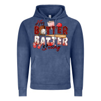 Vintage Denim hey batter batter swing baseball Vintage Hoodie - Zillion Design Studio
