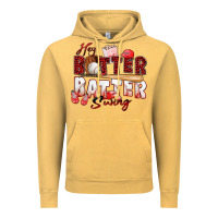 Vintage Mustard hey batter batter swing baseball Vintage Hoodie - Zillion Design Studio