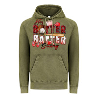 Vintage Olive hey batter batter swing baseball Vintage Hoodie - Zillion Design Studio
