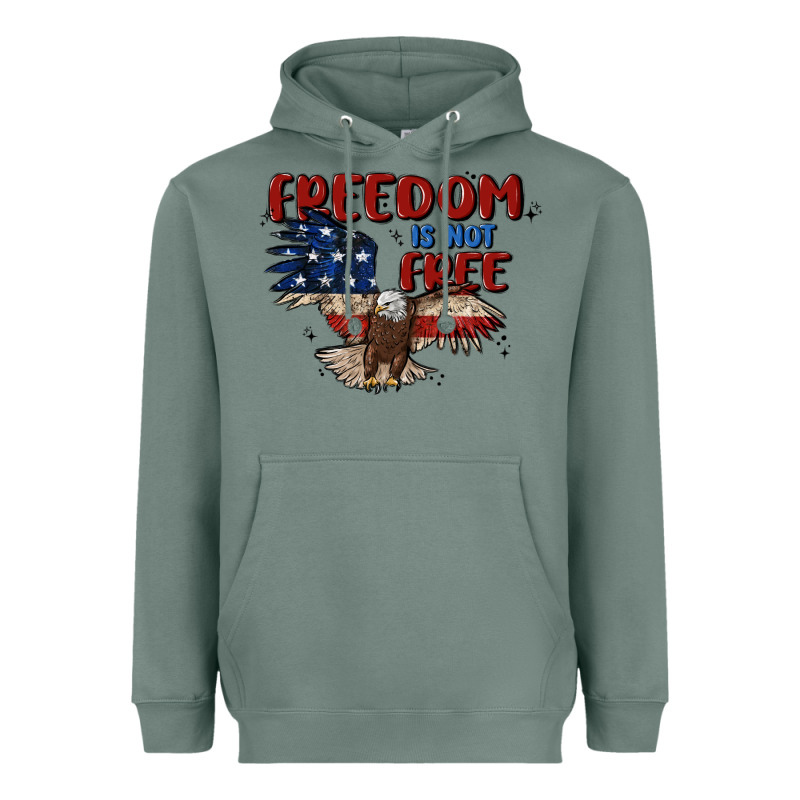 Freedom Is Not Free Heavyweight Hoodie by MaliasSmallBusiness | Teevron