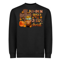 Black pumpkin spice and jesus christ Heavyweight Sweatshirt - Zillion Design Studio