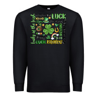 Black st. patricks day Premium Sweatshirt - MaliasSmallBusiness