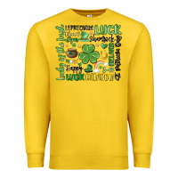 Lemon st. patricks day Premium Sweatshirt - MaliasSmallBusiness