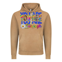Vintage Camel you are enough with daisies Vintage Hoodie - texasbilliewilder