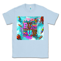 Dusty Blue summer break and school Classic Tee - AdoDesignShop