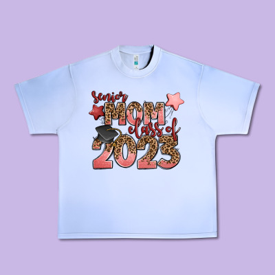 Senior Mom Class Of 2023 Urban Heavy Tee Designed By Zillion Design Studio