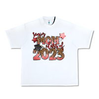 White senior mom class of 2023 Urban Heavy Tee - Zillion Design Studio