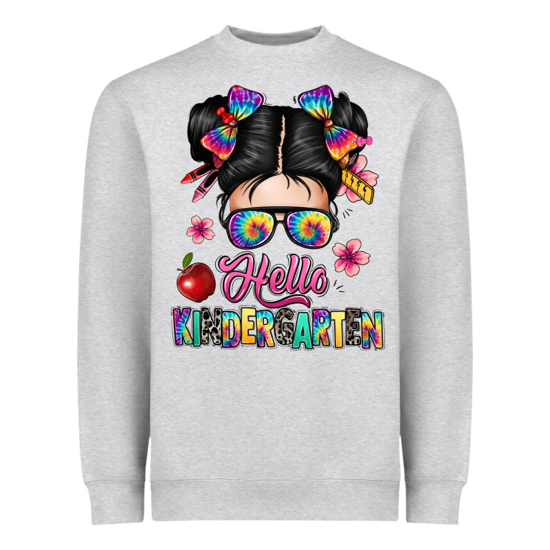Hello Kindergarten Heavyweight Sweatshirt by texasbilliewilder | Teevron