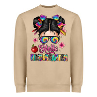 Mushroom hello kindergarten Heavyweight Sweatshirt - texasbilliewilder