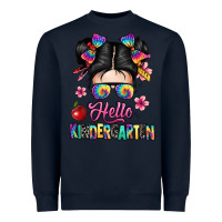 Navy hello kindergarten Heavyweight Sweatshirt - texasbilliewilder