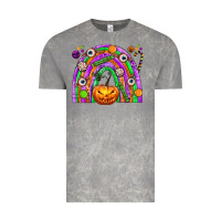 Cloud Rock Halloween Rainbow Vintage Tee - texasbilliewilder