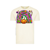 Vintage Arctic Halloween Rainbow Vintage Tee - texasbilliewilder