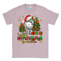 Lilac i want a hippopotamus for christmas Classic Tee - AdoDesignShop