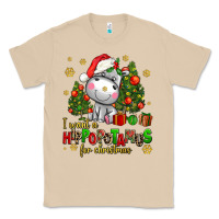 Mushroom i want a hippopotamus for christmas Classic Tee - AdoDesignShop