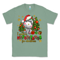 Sage i want a hippopotamus for christmas Classic Tee - AdoDesignShop