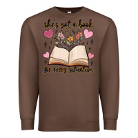 Chestnut she's got a book for every situation Premium Sweatshirt - MaliasSmallBusiness