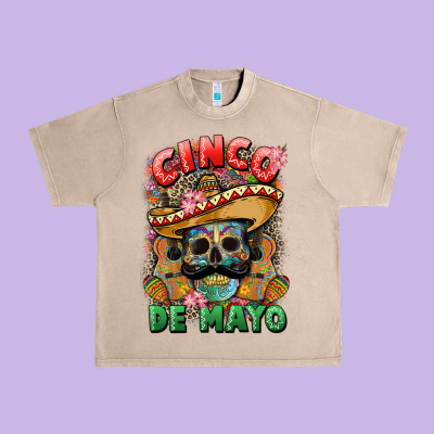 Cinco De Mayo (1) Urban Heavy Tee Designed By Cts Tumbler Store