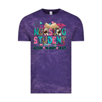 Cloud Purple nursing student Vintage Tee - Zillion Design Studio