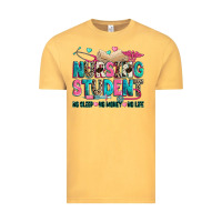 Vintage Mustard nursing student Vintage Tee - Zillion Design Studio
