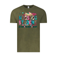 Vintage Olive nursing student Vintage Tee - Zillion Design Studio