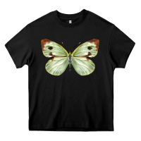 Black Cabbage Butterfly Heavy Core Tee - LillyAllenDesigns