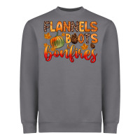 Storm flannels boots and bonfires Heavyweight Sweatshirt - Zillion Design Studio