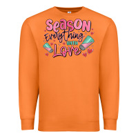 Carrot season everything with love Premium Sweatshirt - MaliasSmallBusiness