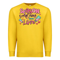 Lemon season everything with love Premium Sweatshirt - MaliasSmallBusiness