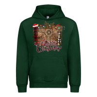 Forest Green Merry Christmas Hairdresser Urban Hoodie - Bettercallsaul