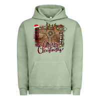 Pigment Oil Green Merry Christmas Hairdresser Urban Hoodie - Bettercallsaul