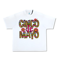White cinco de mayo Urban Heavy Tee - CTS Tumbler Store