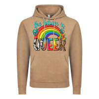 Vintage Coffee the future is queer Vintage Hoodie - texasbilliewilder