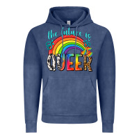 Vintage Denim the future is queer Vintage Hoodie - texasbilliewilder