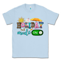 Dusty Blue holiday mode on Classic Tee - AdoDesignShop