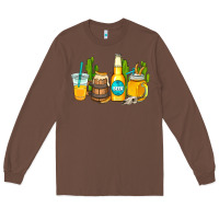 Chestnut beer coffee cups Long Sleeve Tee - AdoDesignShop