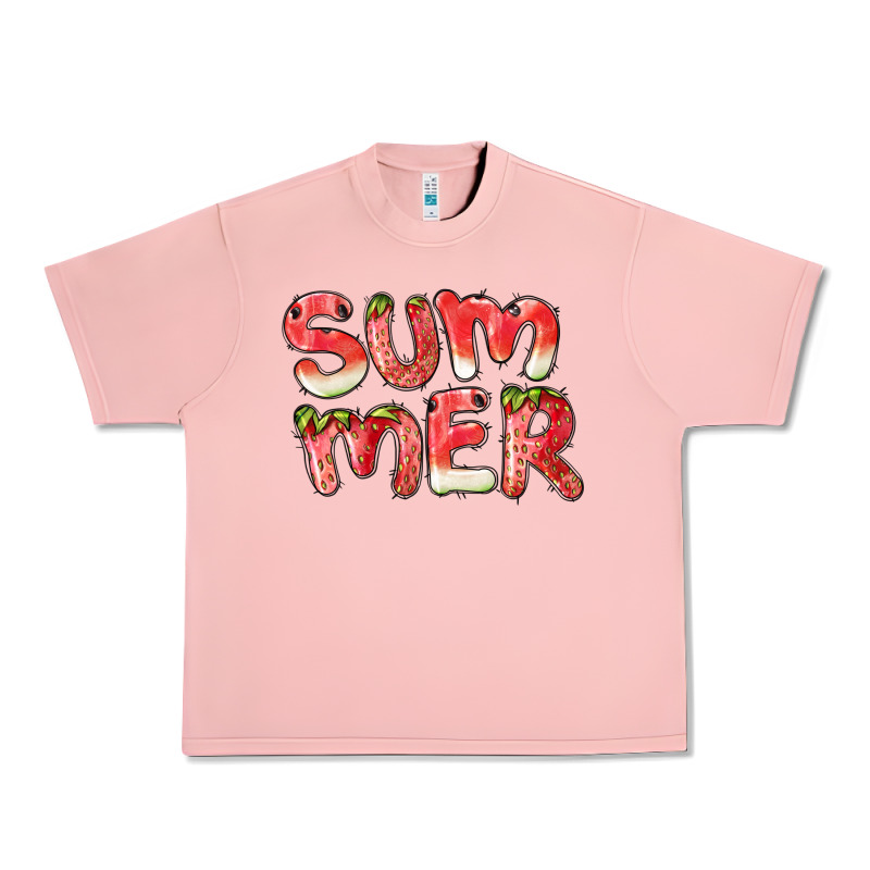 Summer Watermelon And Strawberry Urban Heavy Tee by BarkalooDesign | Teevron