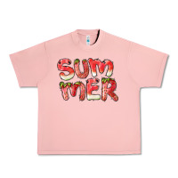Salmon summer watermelon and strawberry Urban Heavy Tee - BarkalooDesign