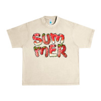 Sandshell summer watermelon and strawberry Urban Heavy Tee - BarkalooDesign