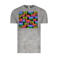 Cloud Rock Halloween Pumpkins Vintage Tee - texasbilliewilder