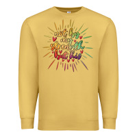 Antique Gold not by my strength but his Premium Sweatshirt - MaliasSmallBusiness