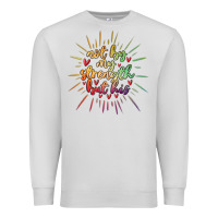 Dove Grey not by my strength but his Premium Sweatshirt - MaliasSmallBusiness