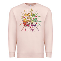 Pale Pink not by my strength but his Premium Sweatshirt - MaliasSmallBusiness