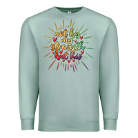 Seafoam not by my strength but his Premium Sweatshirt - MaliasSmallBusiness
