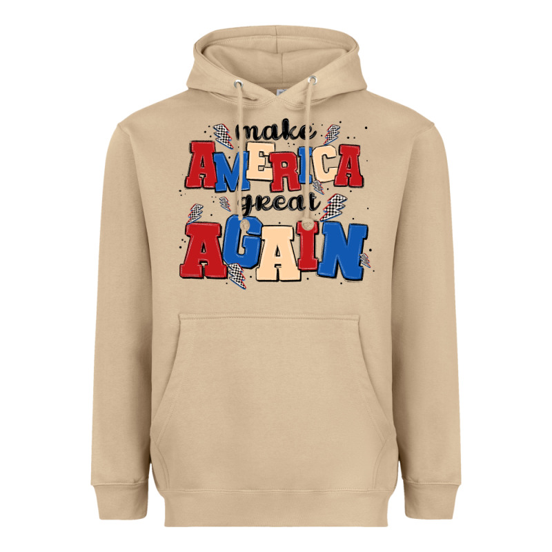 Make America Great Again Heavyweight Hoodie by MaliasSmallBusiness | Teevron