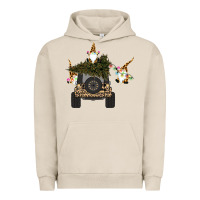 Pigment French Oak Gnomes Truck Car  Christmas Urban Hoodie - Bettercallsaul